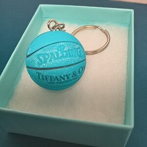 Pre Loved Tiffany & Co. Basketball Keychain